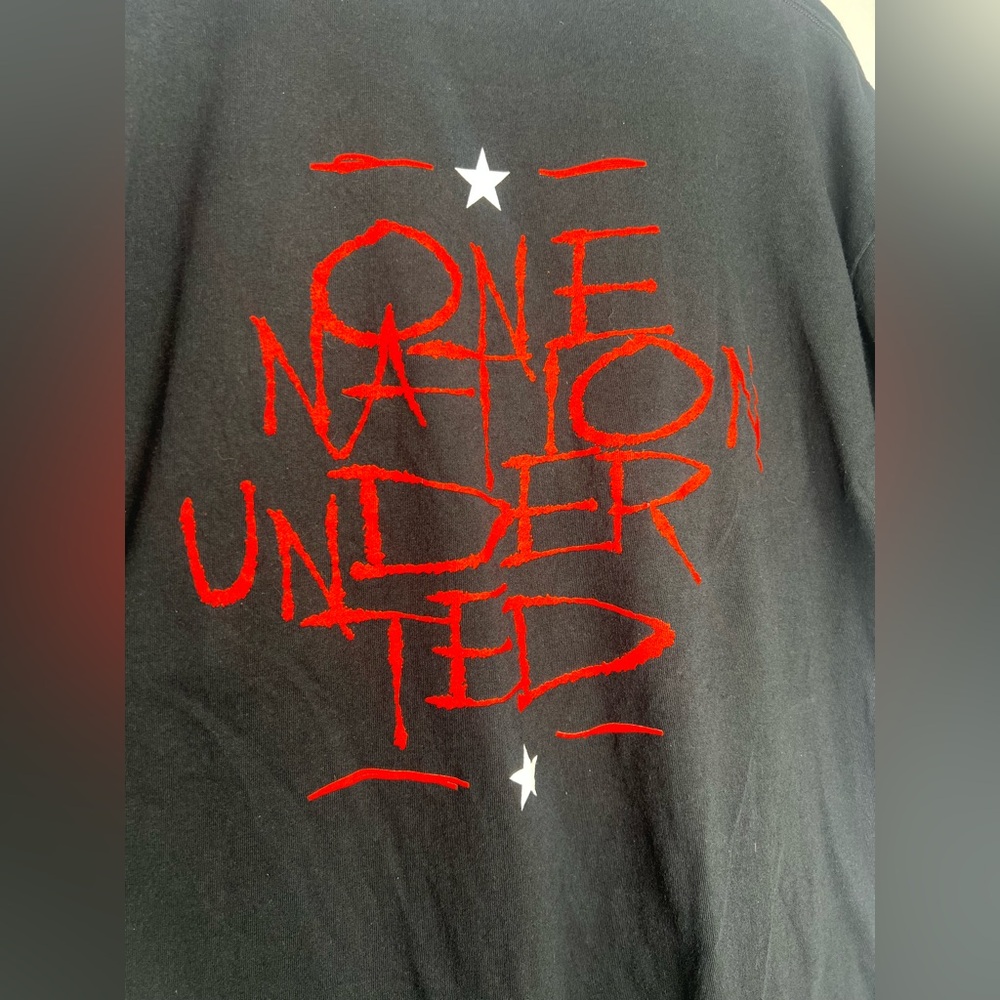 Vintage 90s Ted Nugent Concert T Shirt XL Single Stitch All Sport USA Americana - Picture 8 of 13